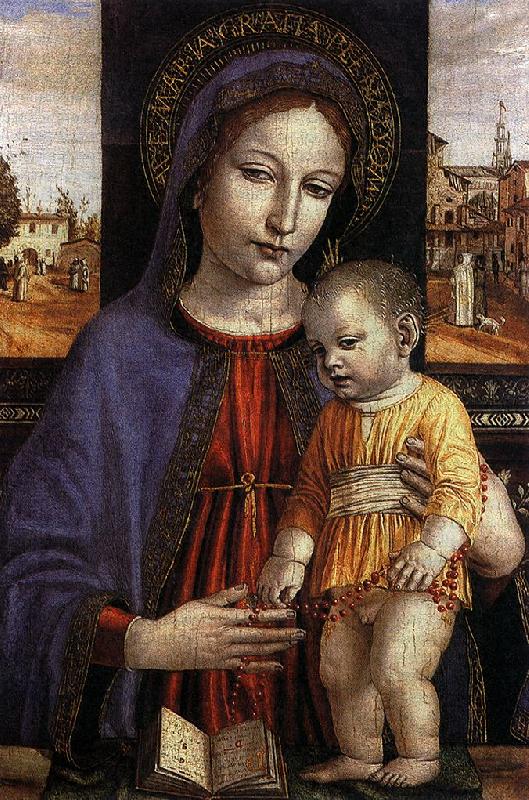 BORGOGNONE, Ambrogio Virgin and Child fdg Germany oil painting art